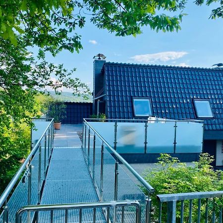 Ferienwohnung Waldblick Kaufungen Exteriör bild