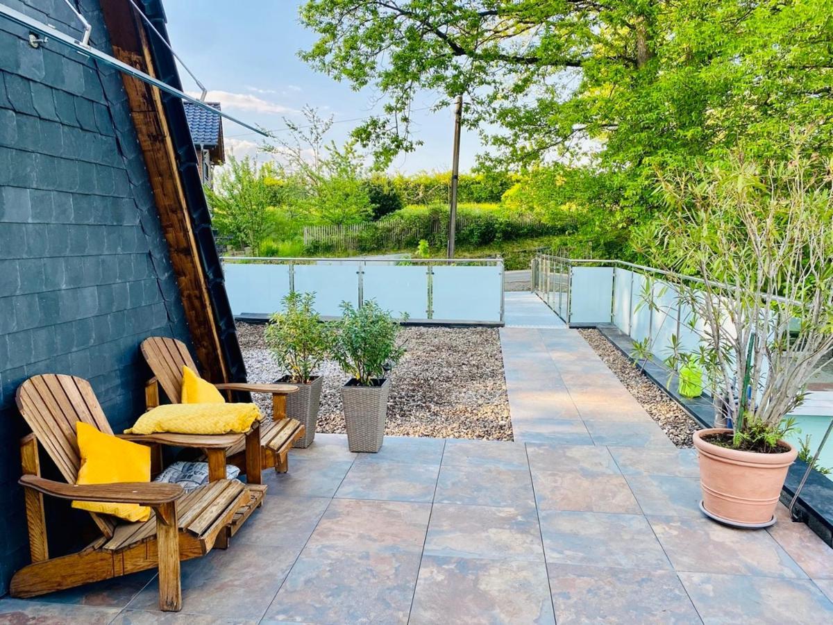 Ferienwohnung Waldblick Kaufungen Exteriör bild