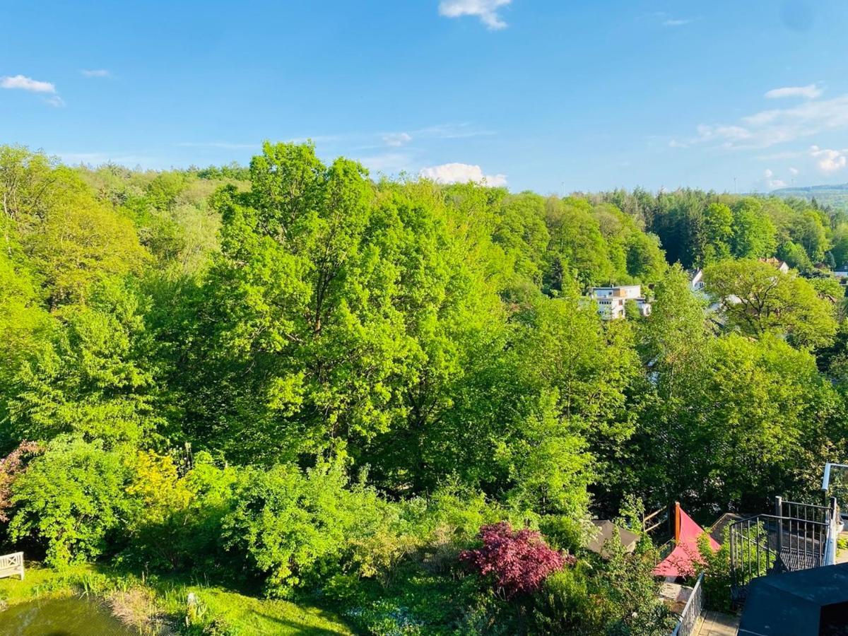 Ferienwohnung Waldblick Kaufungen Exteriör bild