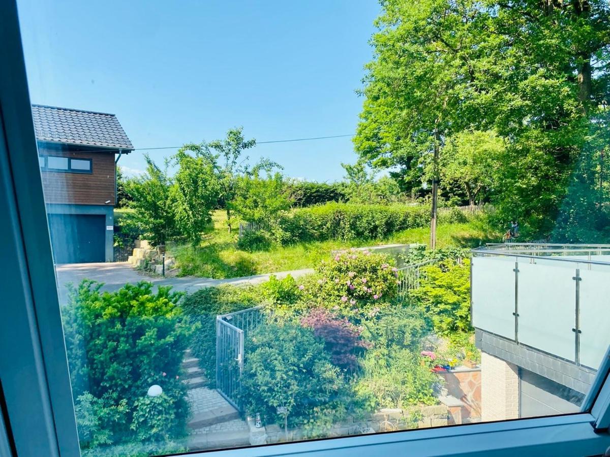 Ferienwohnung Waldblick Kaufungen Exteriör bild