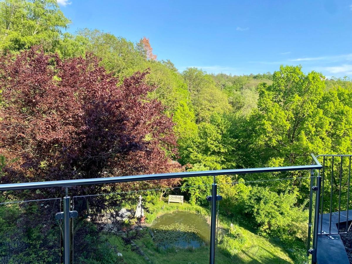 Ferienwohnung Waldblick Kaufungen Exteriör bild
