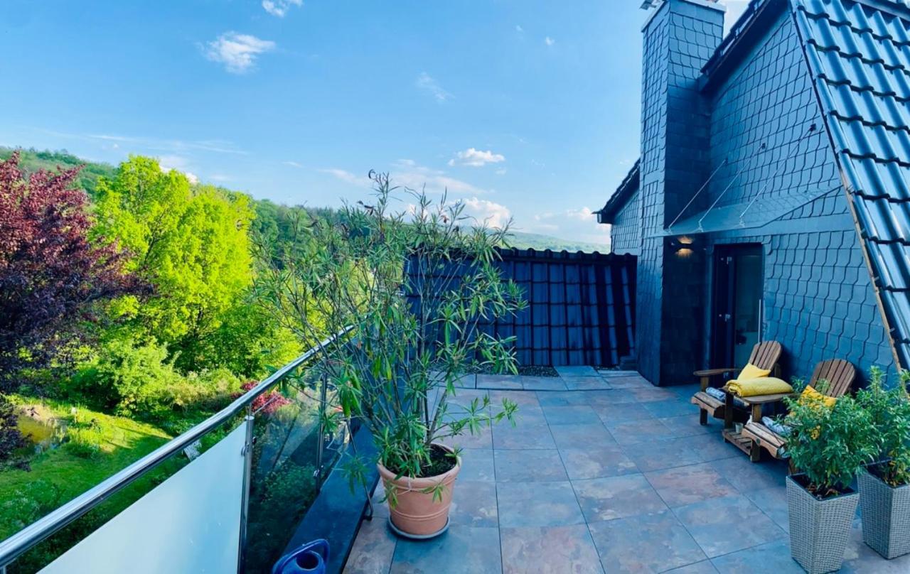 Ferienwohnung Waldblick Kaufungen Exteriör bild